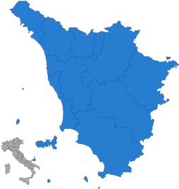 Ricerca immobili in Toscana e in Italia - mappa